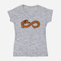 Endless Dog-Womens-V-Neck-Tee-erion_designs