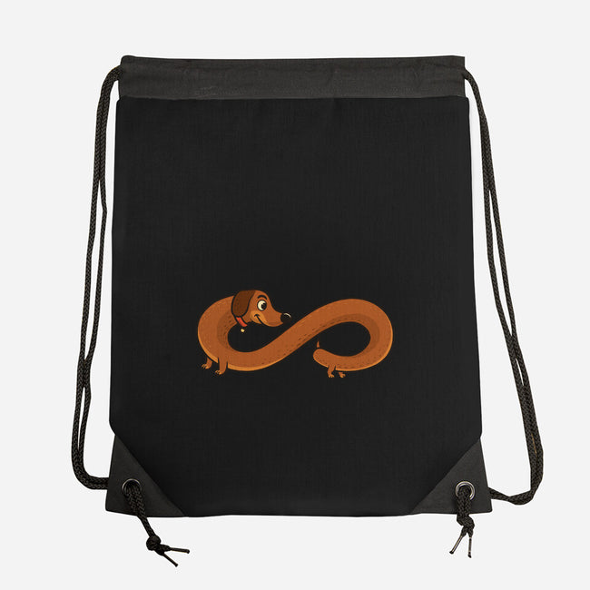 Endless Dog-None-Drawstring-Bag-erion_designs