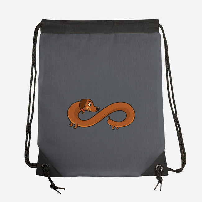 Endless Dog-None-Drawstring-Bag-erion_designs