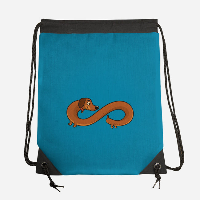 Endless Dog-None-Drawstring-Bag-erion_designs