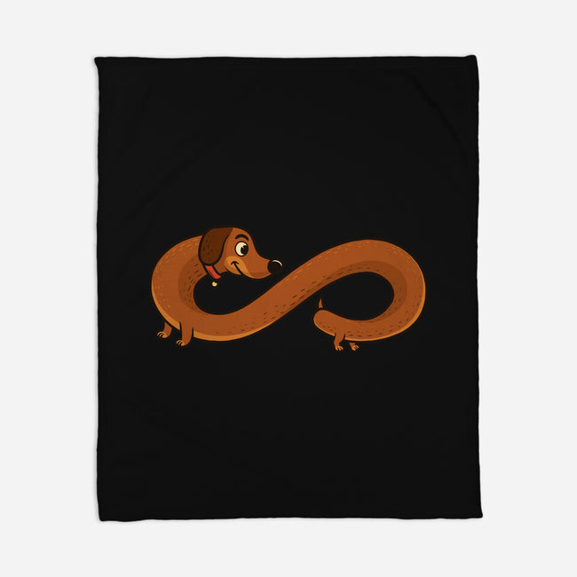 Endless Dog-None-Fleece-Blanket-erion_designs
