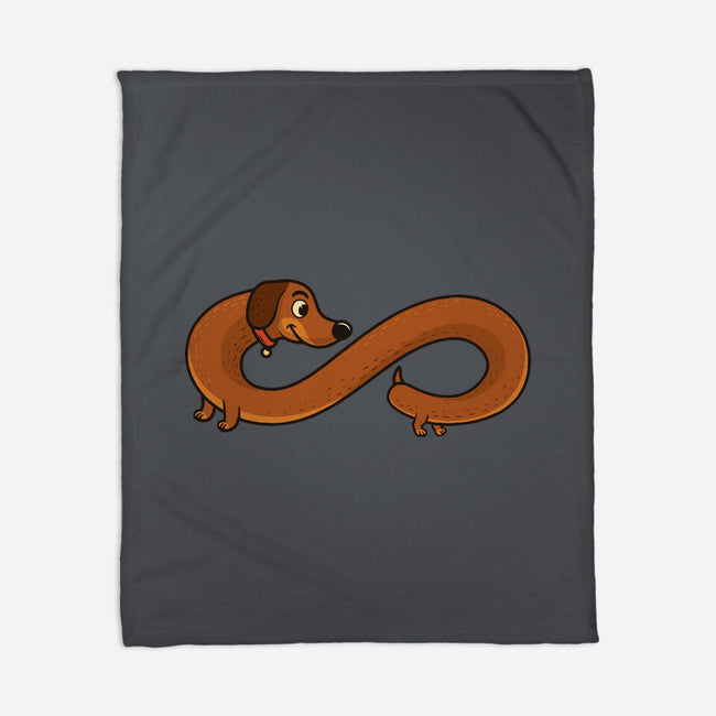 Endless Dog-None-Fleece-Blanket-erion_designs