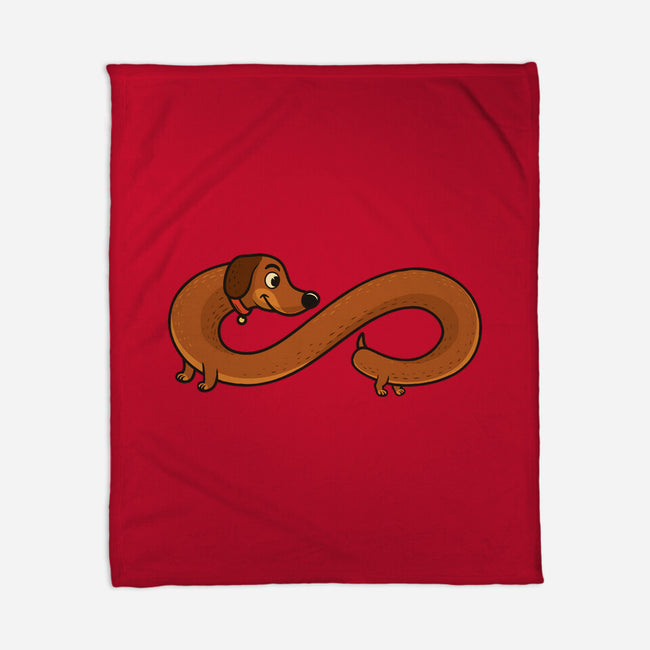Endless Dog-None-Fleece-Blanket-erion_designs