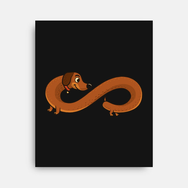 Endless Dog-None-Stretched-Canvas-erion_designs