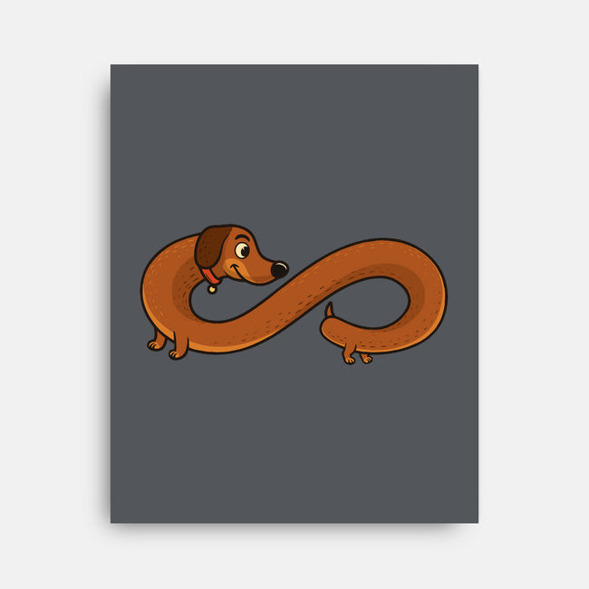 Endless Dog-None-Stretched-Canvas-erion_designs