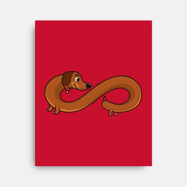 Endless Dog-None-Stretched-Canvas-erion_designs
