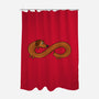 Endless Dog-None-Polyester-Shower Curtain-erion_designs