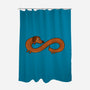 Endless Dog-None-Polyester-Shower Curtain-erion_designs