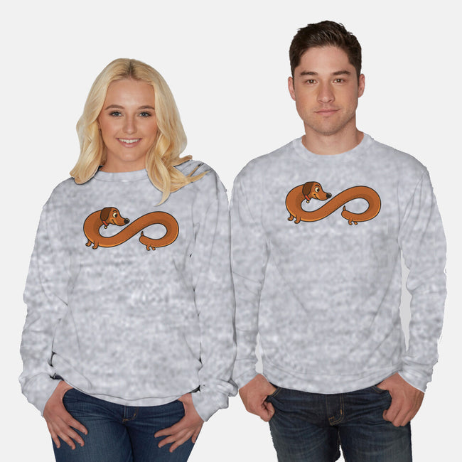 Endless Dog-Unisex-Crew Neck-Sweatshirt-erion_designs