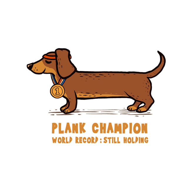 Plank Champion-Unisex-Kitchen-Apron-erion_designs