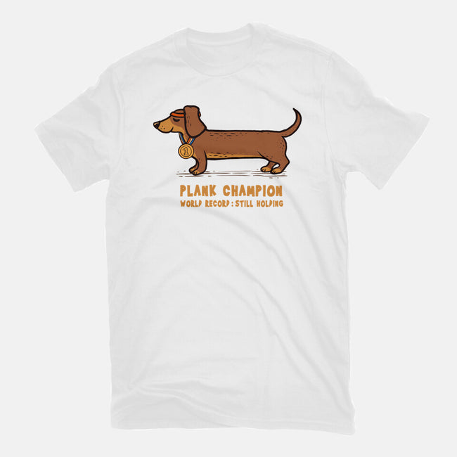 Plank Champion-Womens-Fitted-Tee-erion_designs