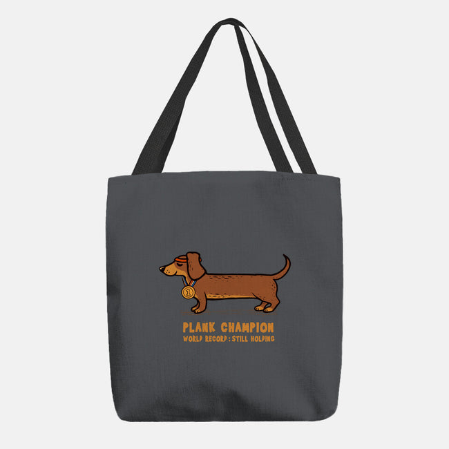 Plank Champion-None-Basic Tote-Bag-erion_designs