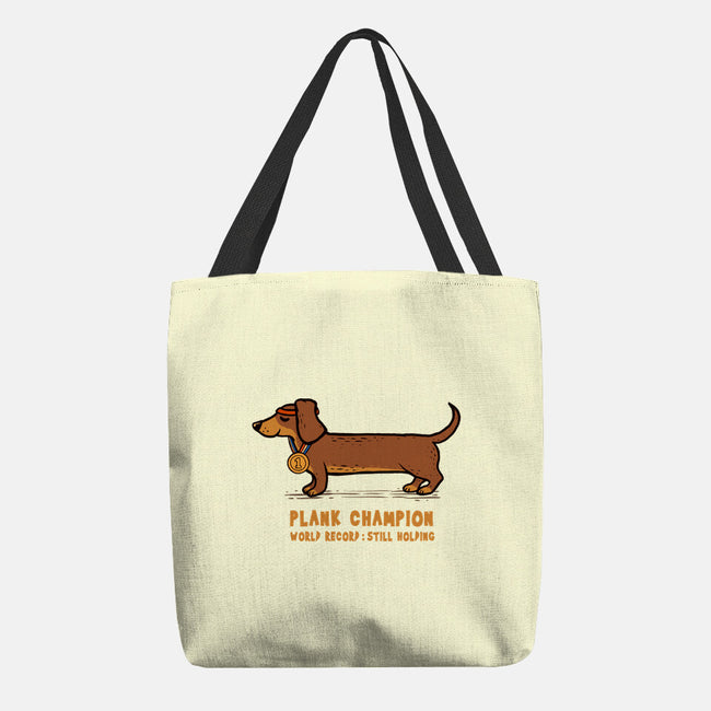 Plank Champion-None-Basic Tote-Bag-erion_designs