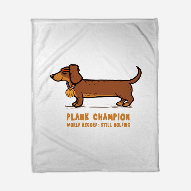 Plank Champion-None-Fleece-Blanket-erion_designs