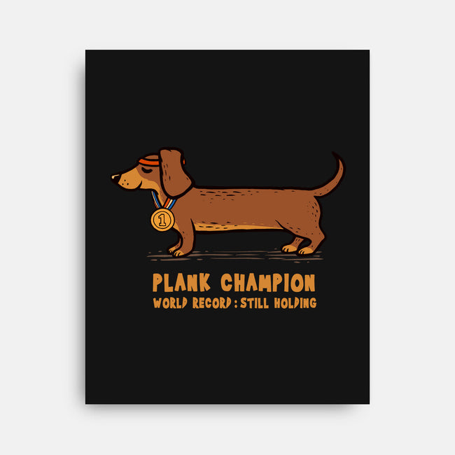 Plank Champion-None-Stretched-Canvas-erion_designs