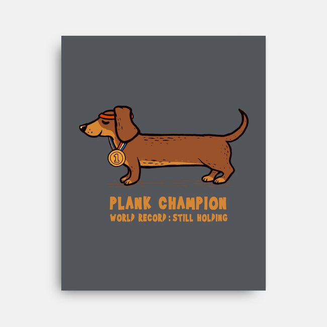 Plank Champion-None-Stretched-Canvas-erion_designs