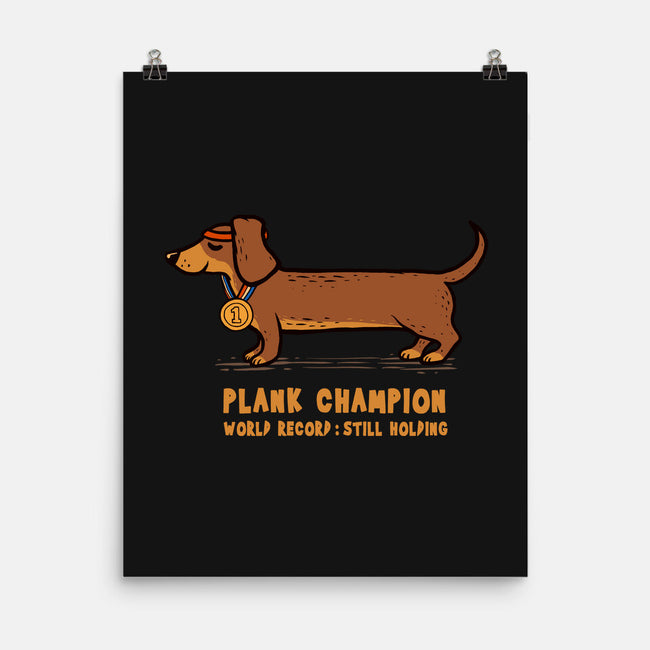 Plank Champion-None-Matte-Poster-erion_designs