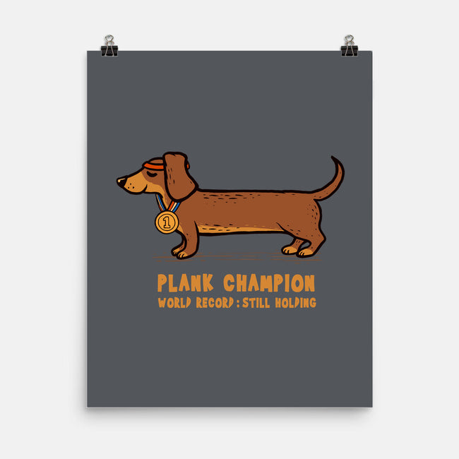 Plank Champion-None-Matte-Poster-erion_designs