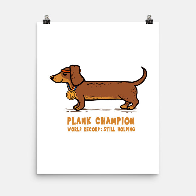 Plank Champion-None-Matte-Poster-erion_designs