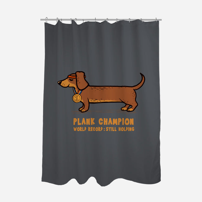 Plank Champion-None-Polyester-Shower Curtain-erion_designs