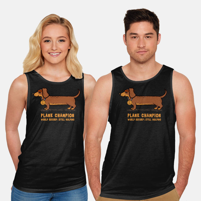 Plank Champion-Unisex-Basic-Tank-erion_designs