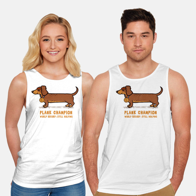 Plank Champion-Unisex-Basic-Tank-erion_designs