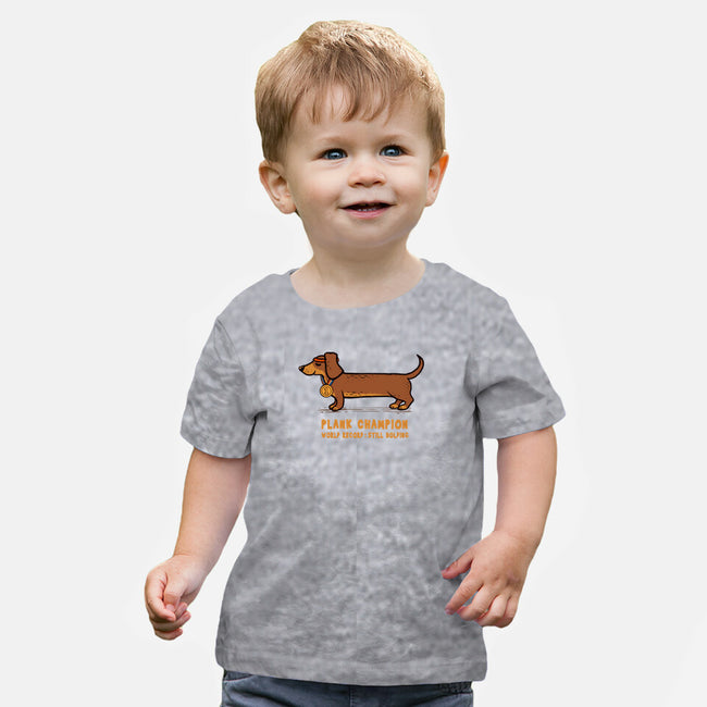 Plank Champion-Baby-Basic-Tee-erion_designs