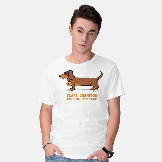 Plank Champion-Mens-Basic-Tee-erion_designs