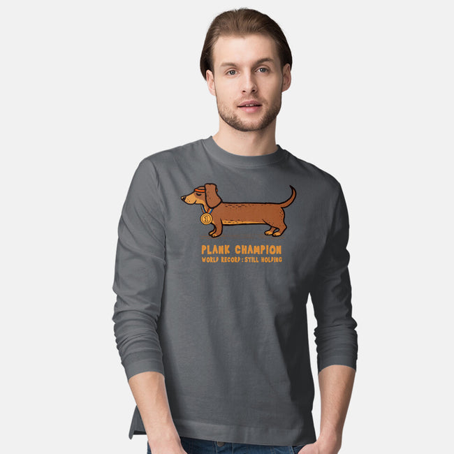 Plank Champion-Mens-Long Sleeved-Tee-erion_designs