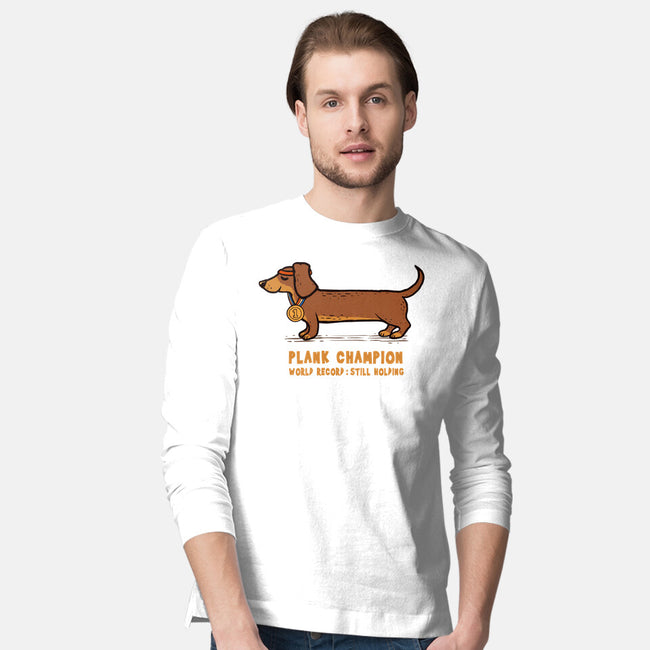 Plank Champion-Mens-Long Sleeved-Tee-erion_designs