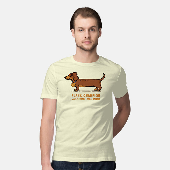 Plank Champion-Mens-Premium-Tee-erion_designs
