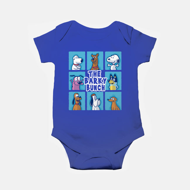 The Barky Bunch-Baby-Basic-Onesie-erion_designs