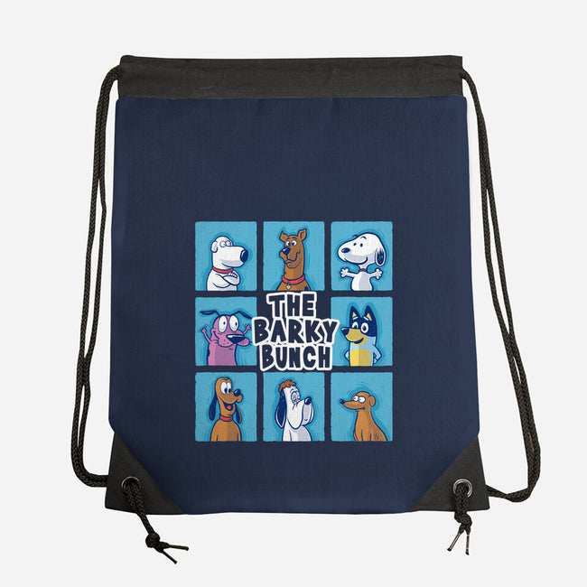 The Barky Bunch-None-Drawstring-Bag-erion_designs