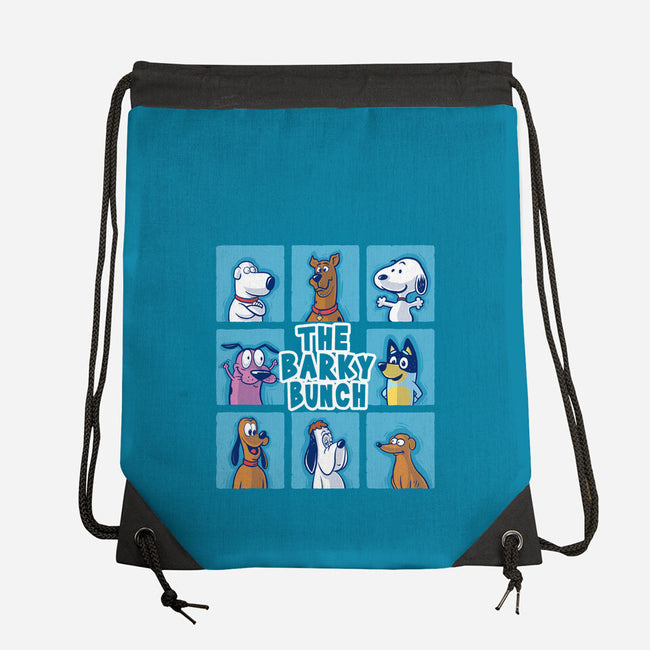 The Barky Bunch-None-Drawstring-Bag-erion_designs