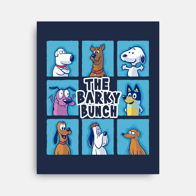The Barky Bunch-None-Stretched-Canvas-erion_designs