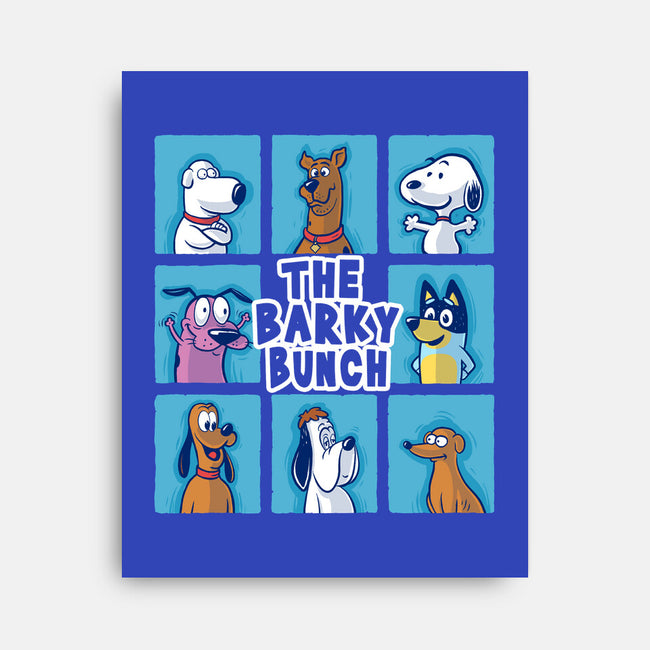 The Barky Bunch-None-Stretched-Canvas-erion_designs