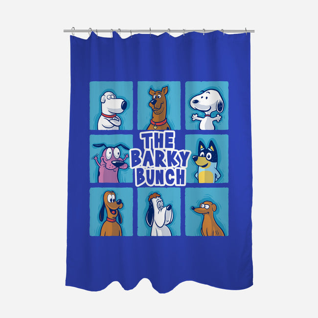 The Barky Bunch-None-Polyester-Shower Curtain-erion_designs