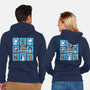 The Barky Bunch-Unisex-Zip-Up-Sweatshirt-erion_designs