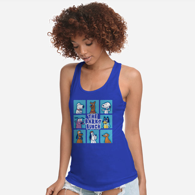 The Barky Bunch-Womens-Racerback-Tank-erion_designs