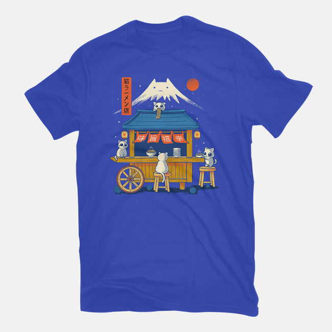 Ramen Cat Station-Mens-Heavyweight-Tee-erion_designs