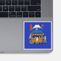Ramen Cat Station-None-Glossy-Sticker-erion_designs