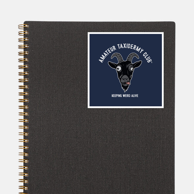 Amateur Taxidermy Club-None-Glossy-Sticker-OPIPPI