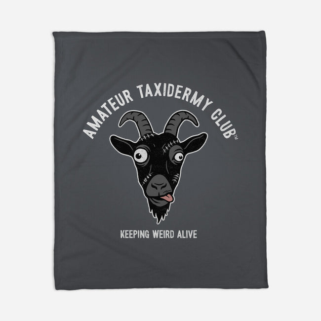Amateur Taxidermy Club-None-Fleece-Blanket-OPIPPI