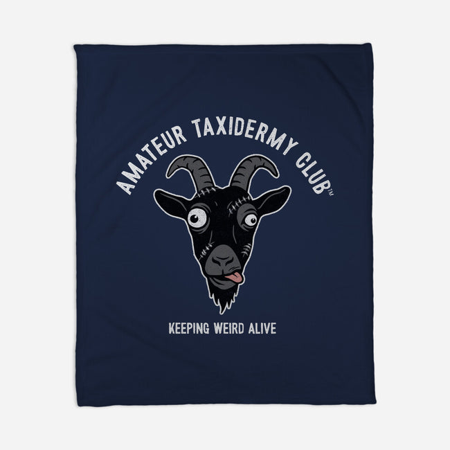 Amateur Taxidermy Club-None-Fleece-Blanket-OPIPPI