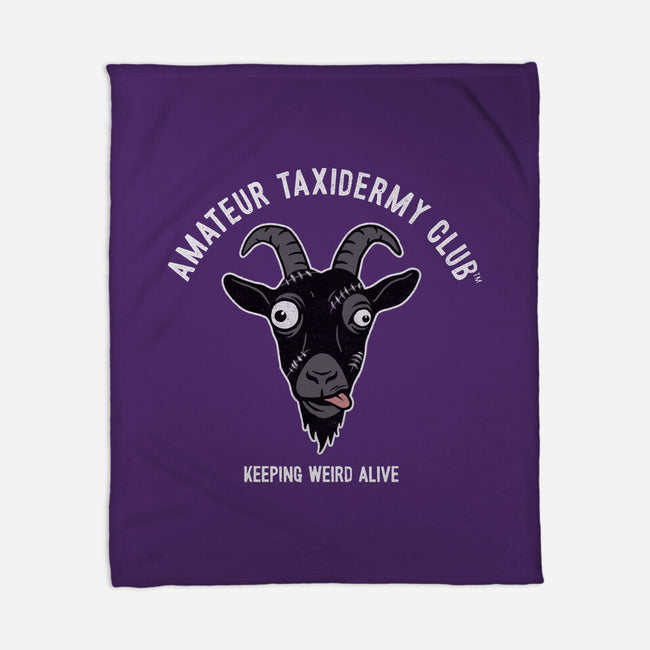 Amateur Taxidermy Club-None-Fleece-Blanket-OPIPPI