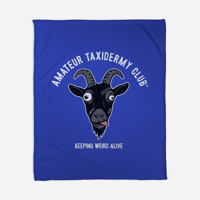 Amateur Taxidermy Club-None-Fleece-Blanket-OPIPPI