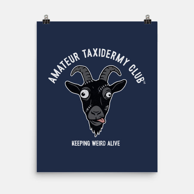 Amateur Taxidermy Club-None-Matte-Poster-OPIPPI