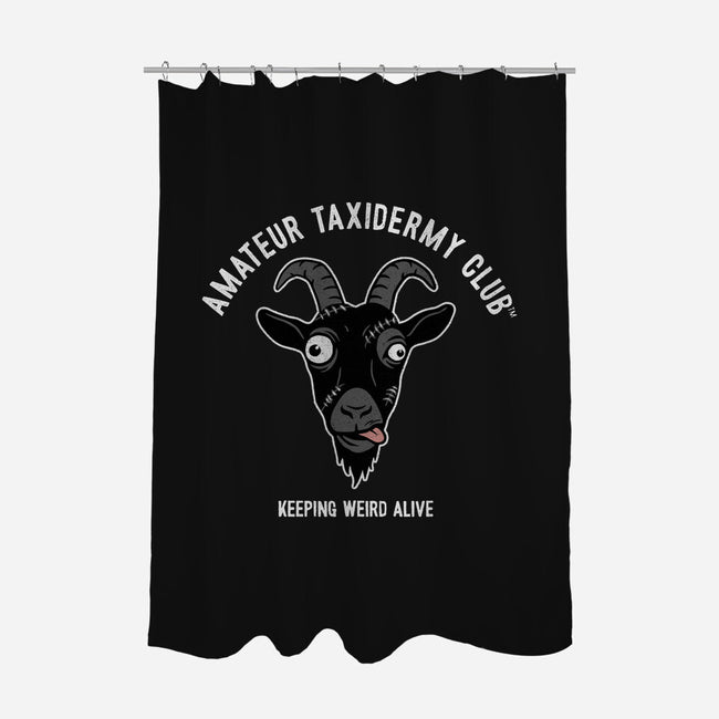 Amateur Taxidermy Club-None-Polyester-Shower Curtain-OPIPPI