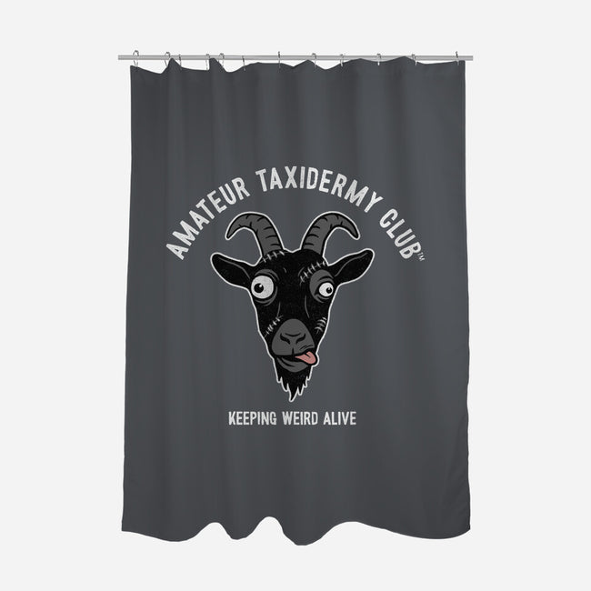 Amateur Taxidermy Club-None-Polyester-Shower Curtain-OPIPPI