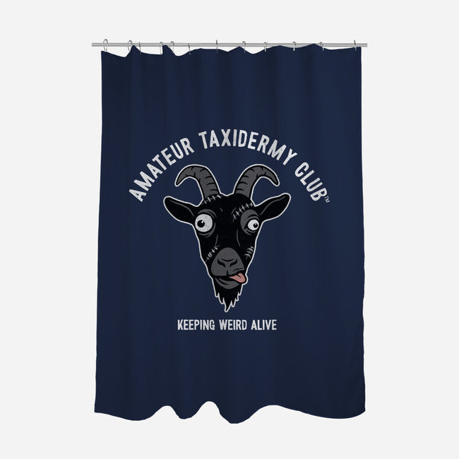 Amateur Taxidermy Club-None-Polyester-Shower Curtain-OPIPPI